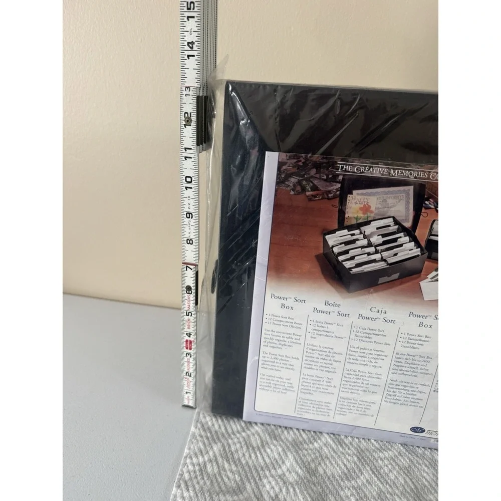 New Creative Memories LARGE POWER SORT BOX Holds 2400 Photos Storage